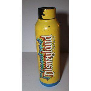 Vintage Disneyland Resorts Metal Water Bottle 21 oz